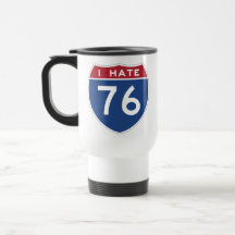 I Hate 76 Travel Mug