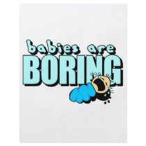 I hate babies! full color flyer