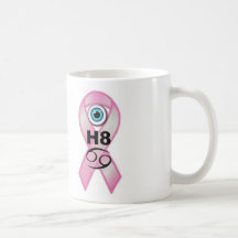 i hate breast cancer coffee mug