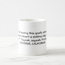 I Hate California Mug
