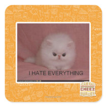 I hate everything sticker