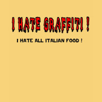 I hate Graffiti t-shirts