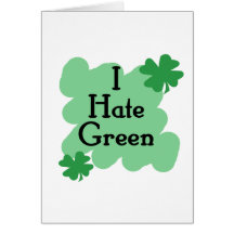 I hate green cards