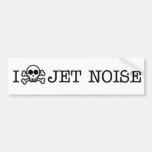 I Hate Jet Noise Bumper Sticker
