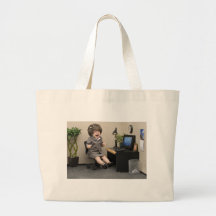 I Hate My Job! Canvas Bag