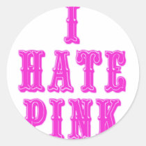 I Hate Pink stickers