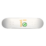 I Hate Sample Custom Skate Board