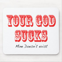 I-Hate-ur-god Mousepads