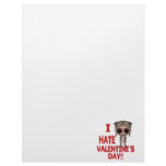 i hate valentines day emo punk girl letterhead