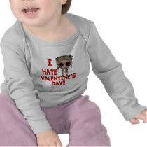 i hate valentines day emo punk girl t-shirts