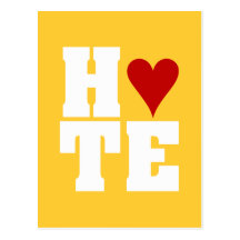 I Hate Valentine's Day Postcard