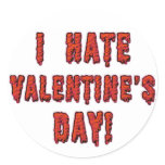 I Hate Valentine's Day stickers