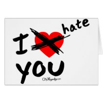 I hate you cards