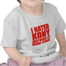 I Hated Kony Before It Was Cool T-shirts