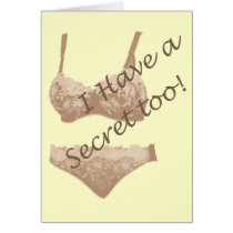 I Have a Secet too! Cards