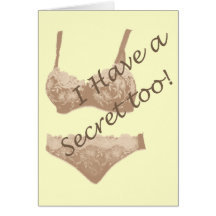I Have a Secet too! Cards