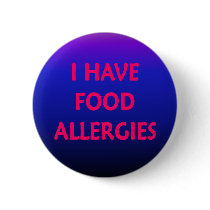 I have food allergies pins