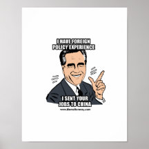 I HAVE FOREIGN POLICY EXPERIENCE POSTERS