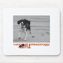 I Have Joyful Springer Power Customize With Photo Mouse Pad