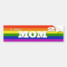 I have Mom 2 (squared) Bumper Sticker