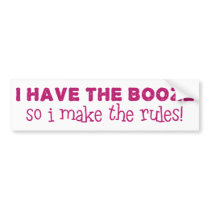 I Have The Booze, I Make The Rules