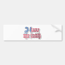 I have the faith American 3D Bumper Stickers