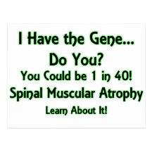 I Have the Gene - Do You? Green Postcard