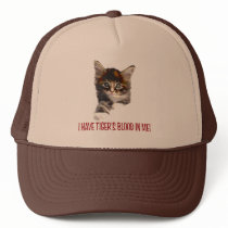 I Have Tiger's Blood In Me! Trucker Hats