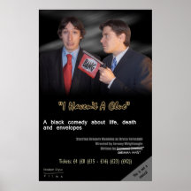 "I Haven't A Clue" poster