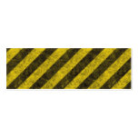 i hazard stripes copy2 business cards