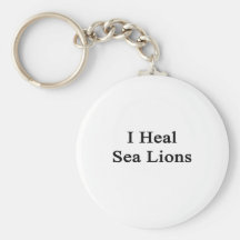 I Heal Sea Lions Keychain
