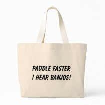 I HEAR BANJOS! TOTE BAGS