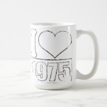 I heart 1975 Vintage - Mug