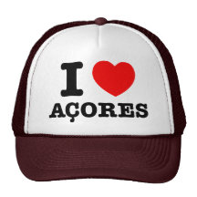 I heart Acores Mesh Hats