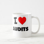 I Heart Audits Coffee Mugs