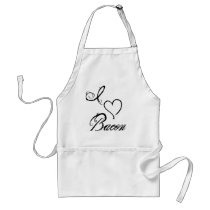 I Heart Bacon Apron