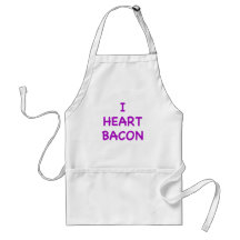 I Heart Bacon Aprons