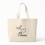 I Heart Bacon bags