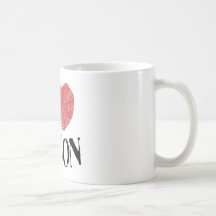 I Heart Bacon Coffee Mugs