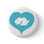 I Heart Bunnies Pin