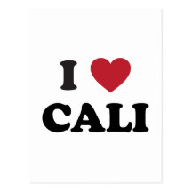 I Heart Cali Colombia Post Card