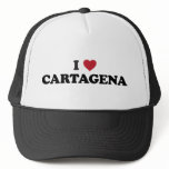 I heart Cartagena Colombia Mesh Hats