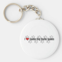 I (heart) Cavaliers Key Chain