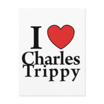 I Heart Charles Trippy Postcards
