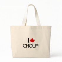 I heart Choup Canvas Bags