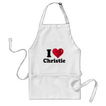 I Heart Chris Christie Aprons