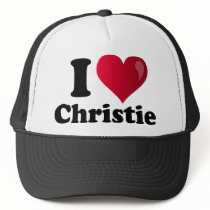 I Heart Chris Christie Trucker Hat