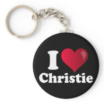 I Heart Chris Christie Key Chains