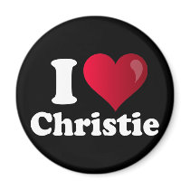 I Heart Chris Christie Magnet