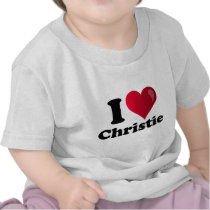 I Heart Chris Christie Tee Shirt